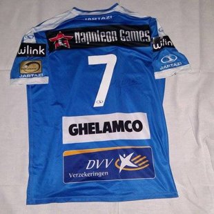 kaa gent 2015/2016 matchworn coulibaly