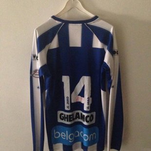 kaa gent 2011/2012 matchworn mario baric
