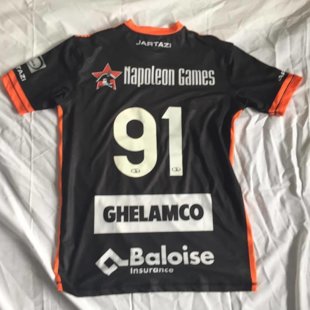 kaa gent 2017/2018 Matchworn Lovre kalinic