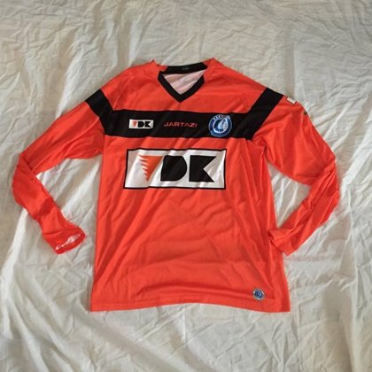 kaa gent 2015/2016 matchworn Yannick Thoelen