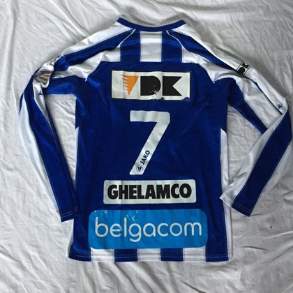 kaa gent 2011/2012 matchworn Tim Smolders