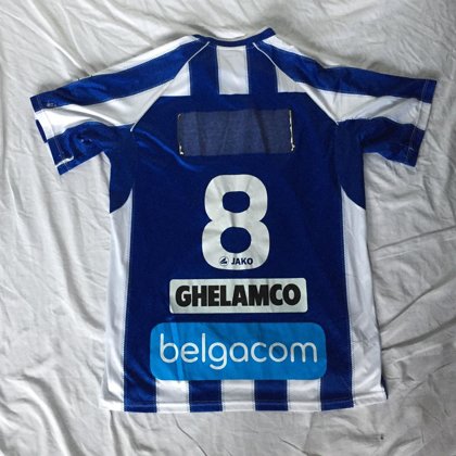 kaa gent 2011/2012 matchworn Bernd Thijs
