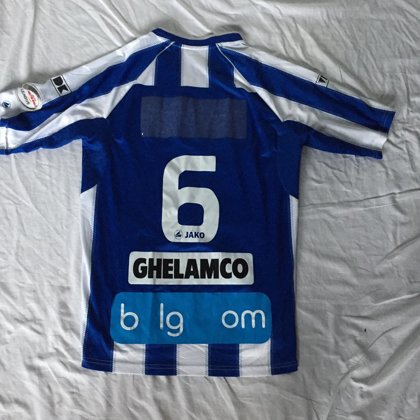 kaa gent 2011/2012 matchworn melli