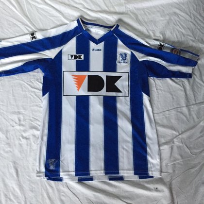 kaa gent 2011/2012 matchworn Mboyo
