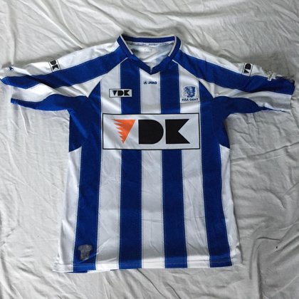 kaa gent 2011/2012 matchworn Yassine El Ghanassy