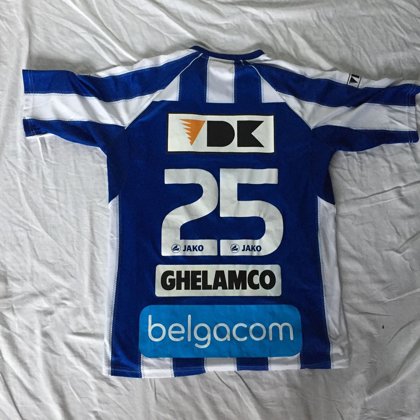 kaa gent 2011/2012 matchworn Wallace