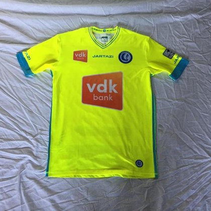 kaa gent 2017/2018 Matchworn mamadou sylla