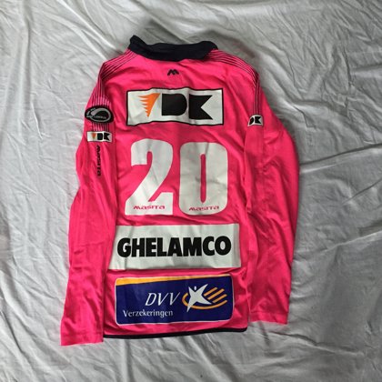 kaa gent 2014/2015 Matchworn Damjan Shishkovski