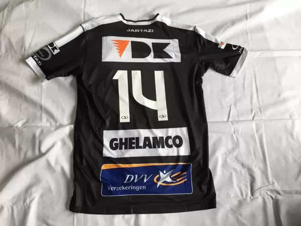 kaa gent 2014/2015 matchworn Sven Kums