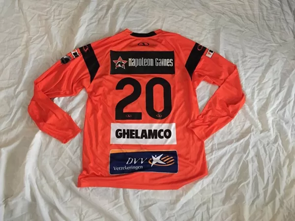kaa gent 2015/2016 matchworn Yannick Thoelen
