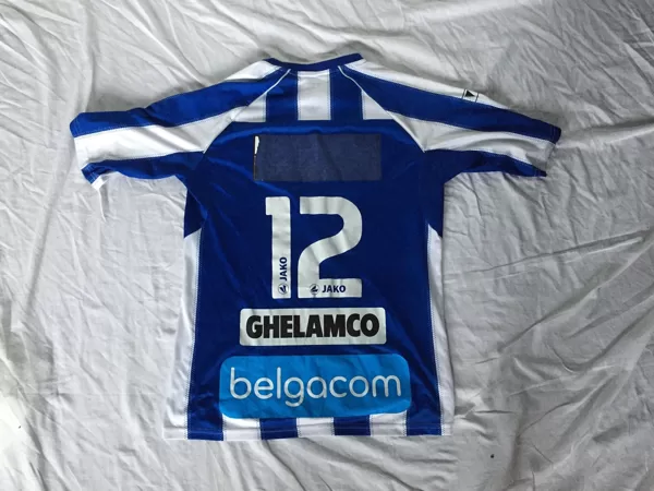 kaa gent 2011/2012 matchworn Tom Boere
