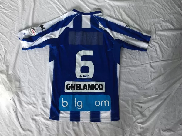 kaa gent 2011/2012 matchworn melli