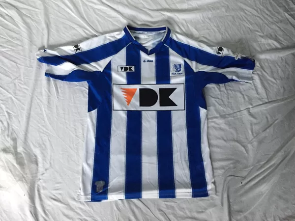 kaa gent 2011/2012 matchworn Yassine El Ghanassy