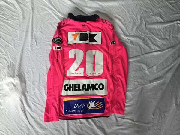 kaa gent 2014/2015 Matchworn Damjan Shishkovski